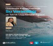 Üniversite Kampüslerinde Su Verimliliği ve Teknik Uygulamalar Eğitimi