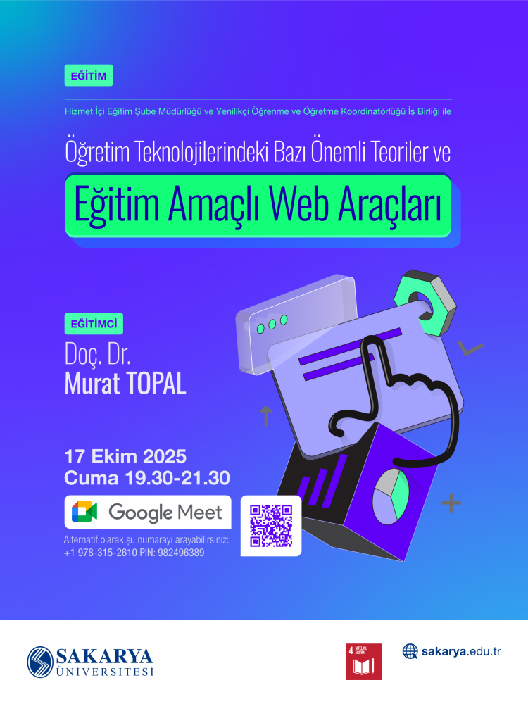 Öğretim Teknolojilerindeki Bazı Önemli Teoriler ve Eğitim Amaçlı Web Araçları